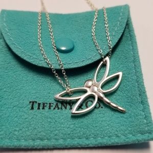 Tiffany & Co. Dragonfly Necklace - Double Chain
